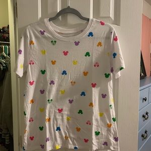 Rainbow Mickey Target Shirt